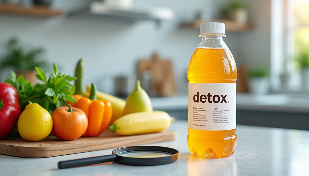 analyse critique du terme « détox » et de son utilisation comme argument marketing dans le domaine de la santé et du bien-être.