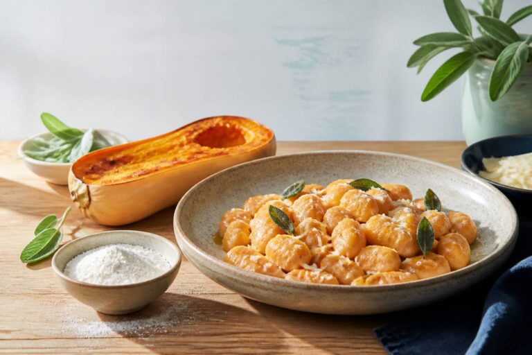 Gnocchi de butternut : recette, calories et astuces