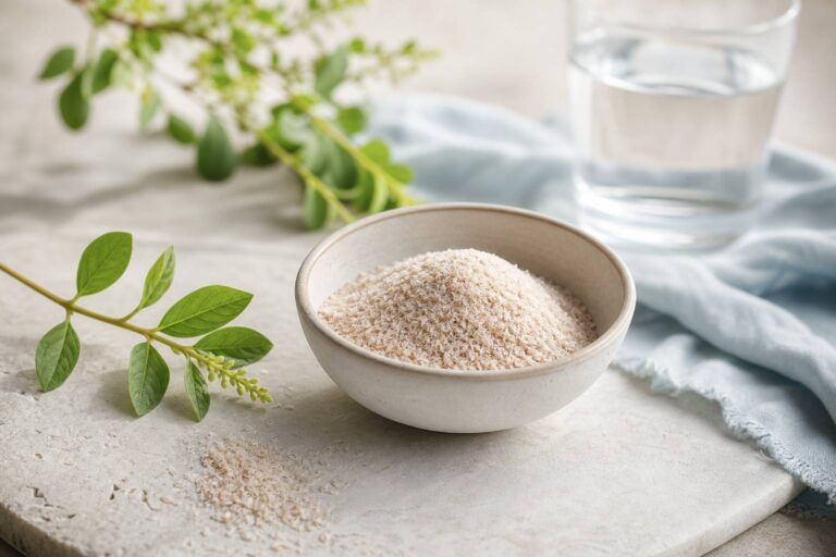 Psyllium (husk powder) : bienfaits, dosage et ce que dit la science