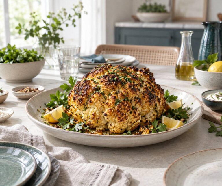 Chou-fleur rôti : recette, calories et bienfaits