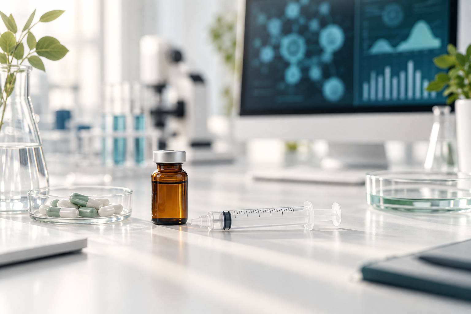 Illustration éditoriale du sujet : L-carnitine en injection : efficacité, risques et alternatives