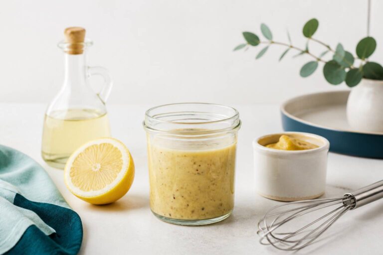 Vinaigrette à la moutarde : recette, calories et astuces