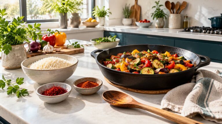 Safran et paprika fumé : ce que les épices apportent à la paella